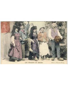 CPA 01 AIN Les Ebaudes en Bresse Costume