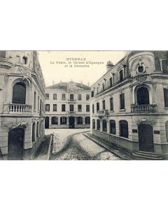 CPA 01 AIN - OYONNAX La Poste Grenette Neige