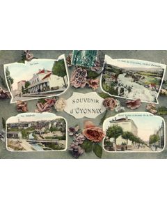 CPA 01 AIN - OYONNAX Souvenir d'Oyonnax