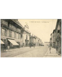 CPA 01 AIN PONT DE VAUX La Grande Rue