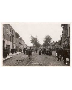 CPA 01 AIN PONT DE VAUX Place Michel Poisat