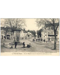 CPA 01 AIN PONT DE VAUX Rue de l'Hôpital