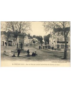 CPA 01 AIN PONT DE VAUX Rue de l'Hôpital