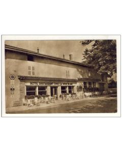 CPA 01 Ain VONNAS Hôtel Restaurant Chez la Mère Blanc