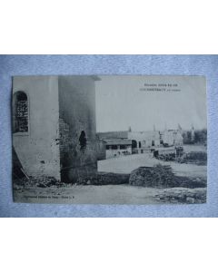 CPA 54 MEURTHE ET MOSELLE Courbesseaux en ruines Guerre 1914-15-16