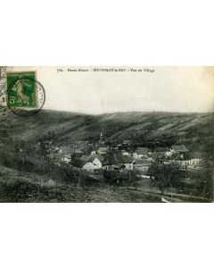 CPA 68 HAUT RHIN BOURBACH le BAS Vue du village