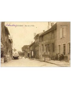 CPA 71 SAONE ET LOIRE CUISERY Rue de la Poste.