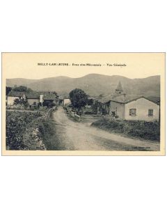 CPA 71 SAONE ET LOIRE MILLY LAMARTINE Bons Vins Mâconnais Vue Générale