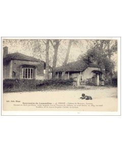 CPA 71 SAONE ET LOIRE Prissé Souvenirs de Lamartine Château Monceau