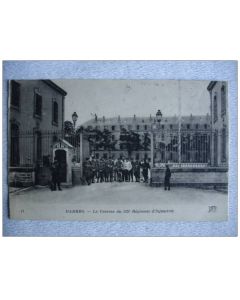 CPA 72 SARTHE MAMERS La caserne du 115e Régiment d´Infanterie Militaria Militaire ND