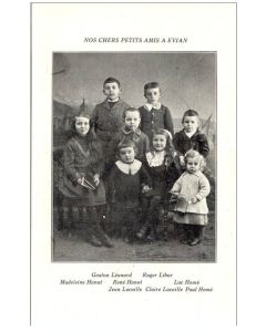 CPA 74 Haute-Savoie EVIAN Famille du Rameau d'Olivier