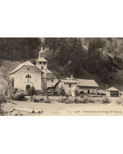 CPA 74 Haute-Savoie Notre dame de la Gorge - Église