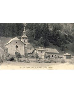 CPA 74 Haute-Savoie Notre dame de la Gorge Église