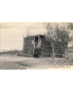 CPA 74 HAUTE-SAVOIE SALEVE  Restaurant