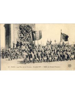 CPA 75 PARIS - Fêtes de la victoire 14 Juillet 1919