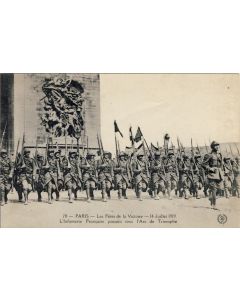CPA 75 PARIS - Fêtes de la victoire 14 Juillet 1919