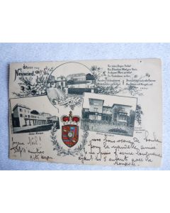 CPA Allemagne Deutchland Gruss aus Neuwied Schloss