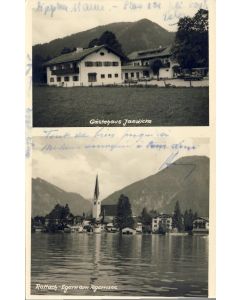 CPA Allemagne Gästehaus Rottach-Egern Tegernsee