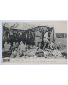 CPA Armée Indio-Anglaise Campement de Soldats Indiens