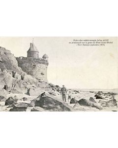 CPA AVEUGLES MILITARIA - Famille Rameau Olivier N°70 - Soldat Julien Alix - Mont Saint Michel