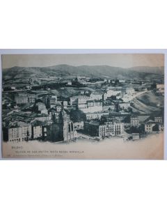 CPA Bilbao Iglesia de San Anton vista desde Miravilla Espagne