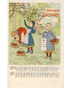 CPA Carte publicitaire Chocolat Suchard