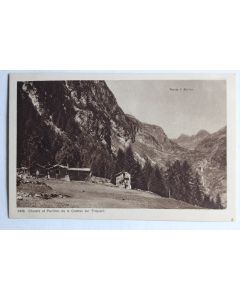 CPA Chalets et Pavillon de la Crettaz sur Triquent Valais Suisse