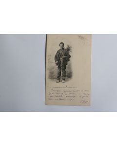 CPA Costumes de la Savoie Petit Ramoneur