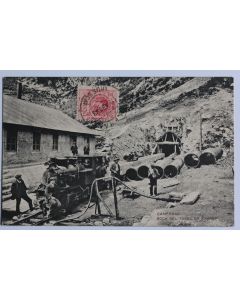 CPA Espagne Canfranc Boca del Tunel de Sumpot