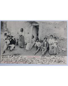 CPA Espagne Granada Cuevas de Jitanos