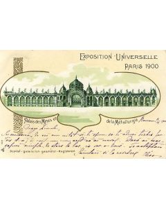 CPA Exposition Universelle Paris 1900 Palais des mines et Métallurgie