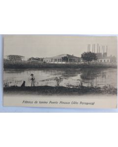 CPA Fábrica de tanino Puerto Pinasco Alto Paraguay