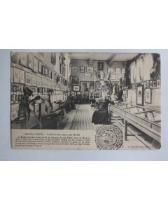 CPA France Mars-la-Tour L'abbé Faller dans son Musée