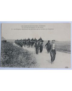 CPA Grèves de Draveil-Vigneux Journée sanglante Dragons