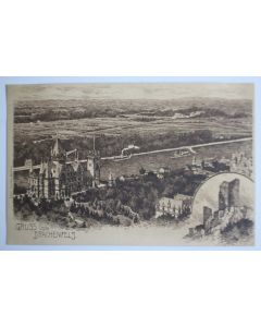 CPA Gruss vom Drachenfels Allemagne