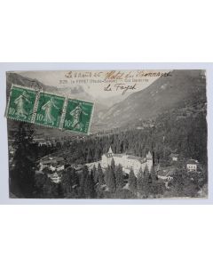 CPA Haute-Savoie Le Fayet Col Danterne