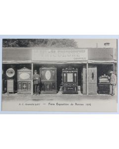 CPA Ille-et-Vilaine Foire exposition Rennes 1924 Le roi des Phonographes