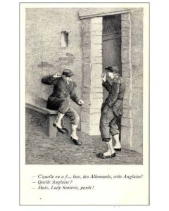 CPA Illustrateur DELEYSIN R. Soldat Satire Guerre