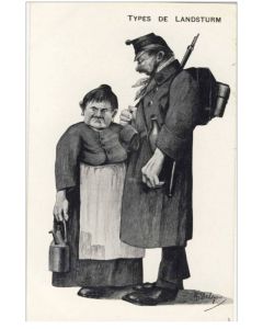 CPA illustrée DELEYSIN R. Suisse Types de Landstrum