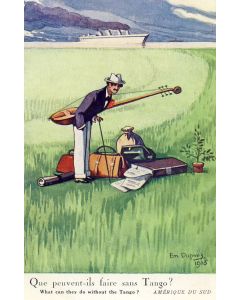 CPA illustrée Emile DUPUIS - N°118 AMERIQUE - 1916