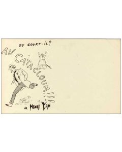 CPA Illustrée GUILLAUME Albert-André Spectacle Henri Yan Catacloum