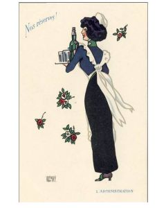 CPA Illustrée MAY W. de Italien Guerre 1914-18 Série Nos réserves ! N°4