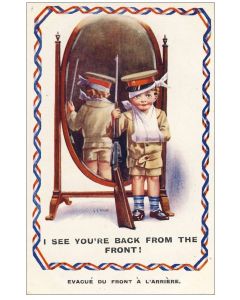 CPA illustrée NASH A.A. Séries BRITISH N° 892 Humour Angleterre Guerre 1914-18