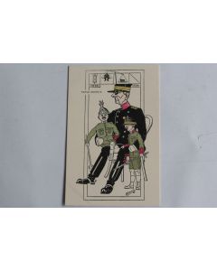 CPA illustrée SALVIC Politique Justice Guerre 1914-18