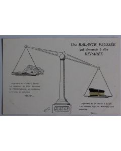 CPA illustrée SALVIC Politique Justice Suisse Guerre 1914-18