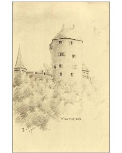 CPA illustrée Suisse Grisons Wildenstein 1915