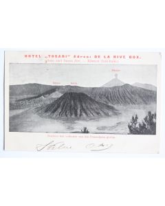 CPA Indes néerlandaises Hotel Tosari de la rive box Zandzee met vulkanen