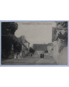 CPA Indre-et-Loire Chenonceaux L'entrée du Bourg
