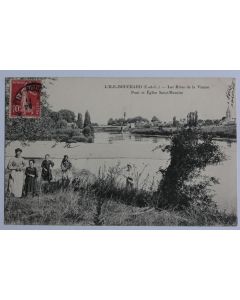 CPA Indre-et-Loire L'Île Bouchard Les rives de la Vienne