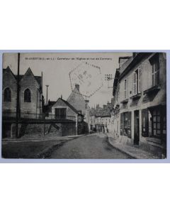CPA Indre-et-Loire St-Avertin Carrefour de l'Église et rue de Cormery